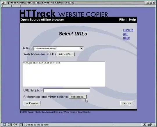 HTTrack for Linux copying websites in offline mode