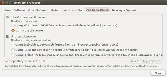 Do not use DKMS driver from oem