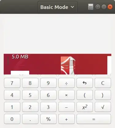Glitch in GNOME Calculator