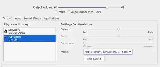 Go to ***Sound Settings*** and set Mode: to "High Fidelity Playback (A2DP Sink)" from "Headset Head Unit (HSP/HFP)"