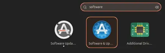 screen capture, Software & Updates icon