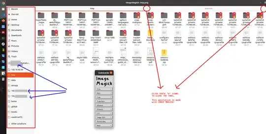 Example of annotation with ImageMagick