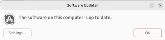 no updates available