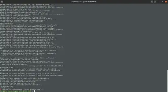 Terminal screenshot