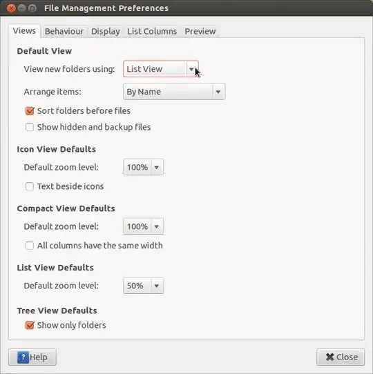 Nautilus prefs dialogue