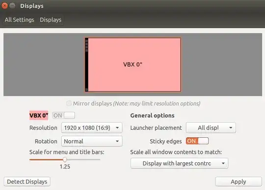 display scale settings