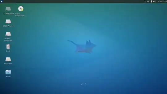 See the mounted partitions