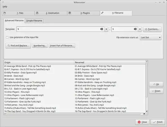  "Advanced Filename" image showing the default settings.
