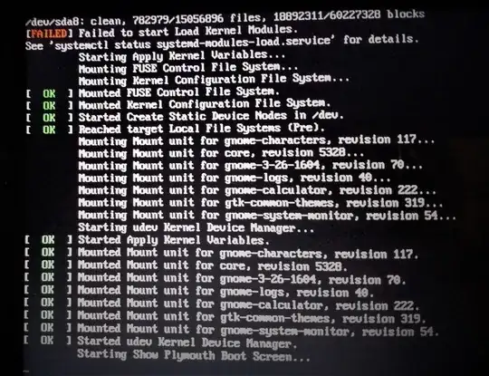 Modules Load Error