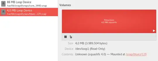 screenshot of 2 loop devices in gnome-disk-utility