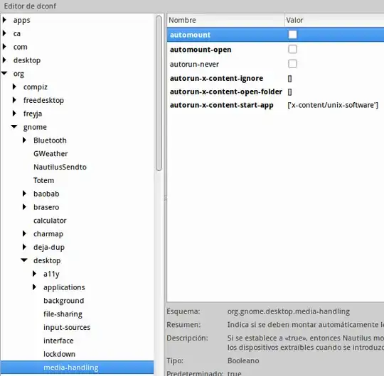 dconf-editor disabling automount