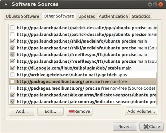 Synaptic Package Manager Other Software tab
