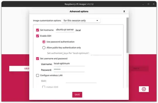 Advanced Option Pi Imager