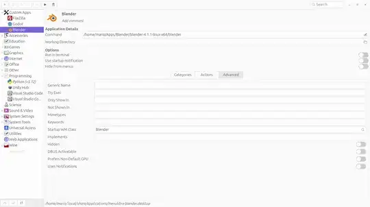 MenuLibre Advanced settings