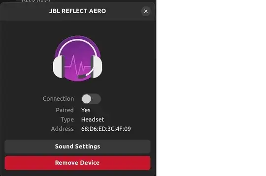 Bluetooth Device Details