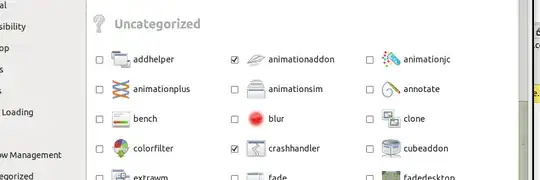 Screenshot of CCSM window