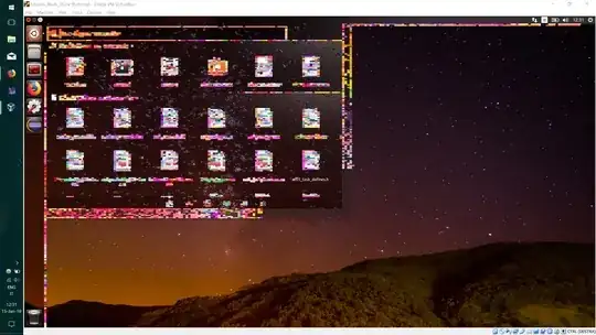 Ubuntu graphic glitch