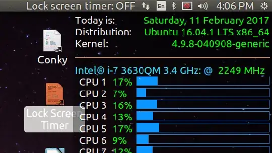 Lock screen timer giphy