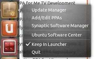Software manager quicklist
