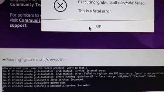 Install Ubuntu Dell 5110n Legacy mode