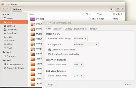 How to change the default desktop icon size?