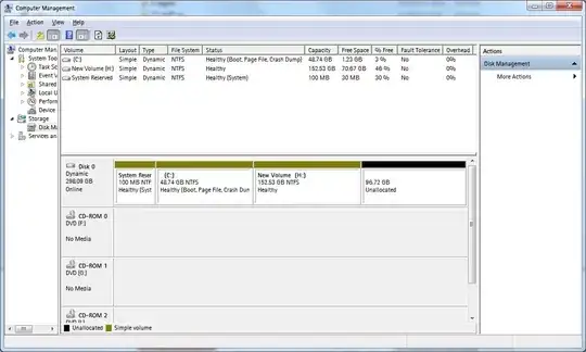 Disk Management Screenshot