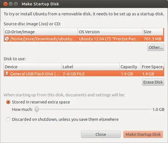 Make Startup Disk