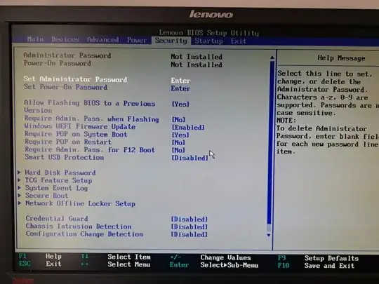Bios Security