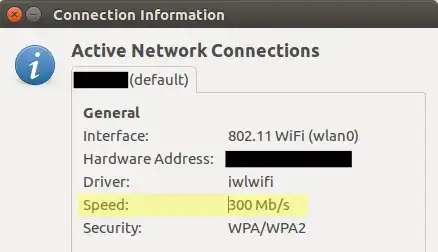 connection info