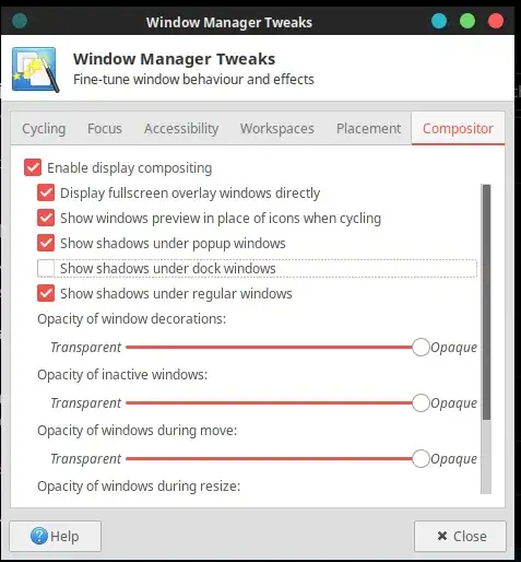 Window Manager Tweaks