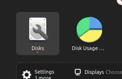 Disks icon