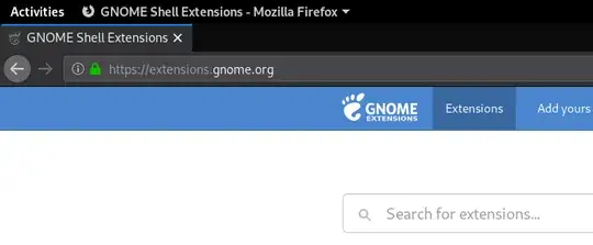 'No Title Bar - Forked' extension by BebopxD