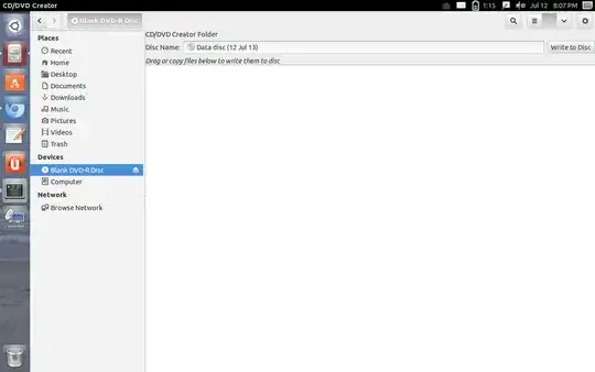 Blank CD/DVD drive image
