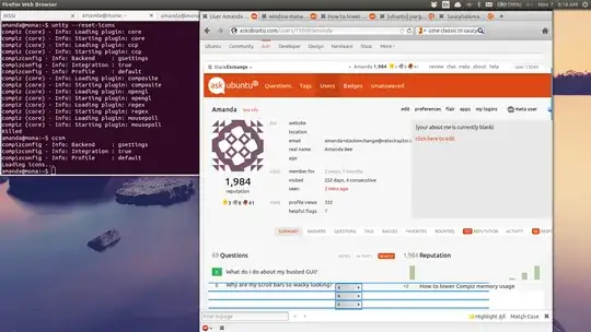 freaky horizontal scroll