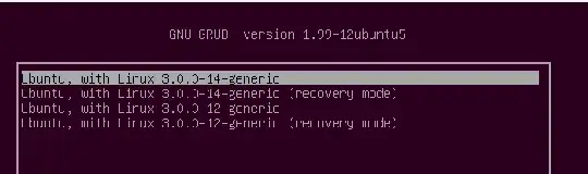 GNU GRUB Previous versions