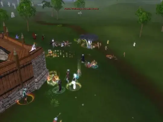 A fight in Regnum Online for a Syrtian fortress