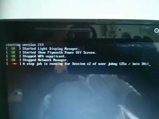 Plymouth boot screen error