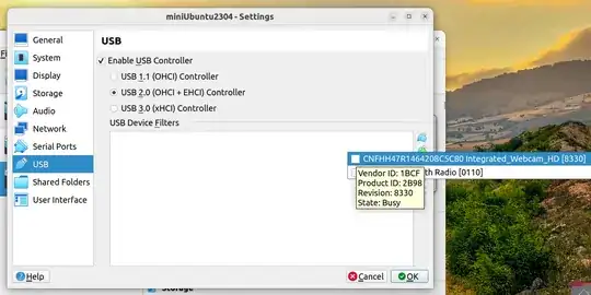 addition of device filter