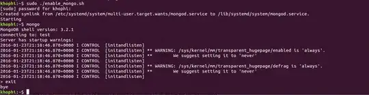 Working example. Mongo 3.2.1 on Ubuntu 15.10