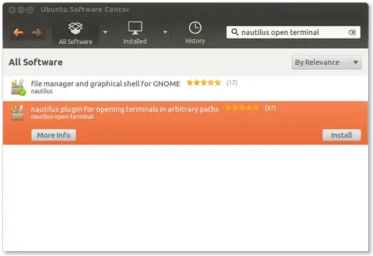 Installing Nautilus Open Terminal package