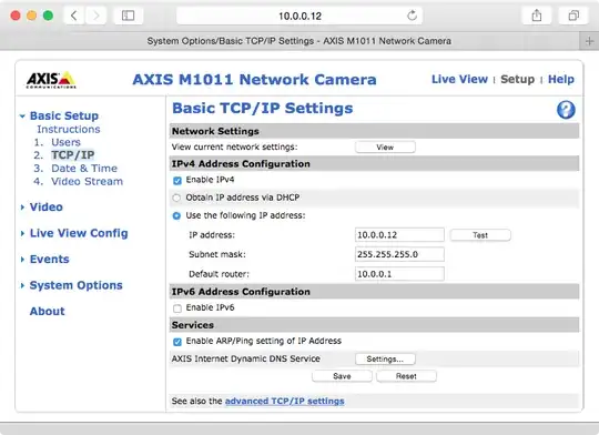 axis-camera-settings