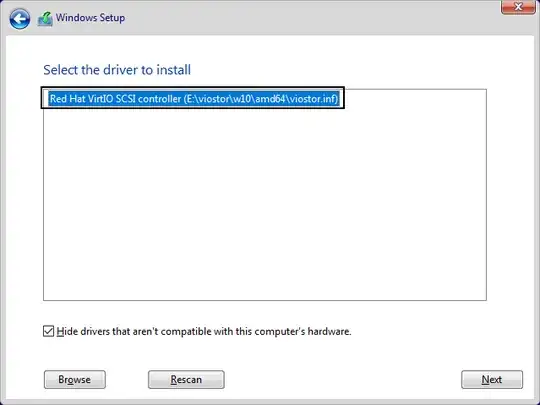 Windows VirtIO Storage Driver