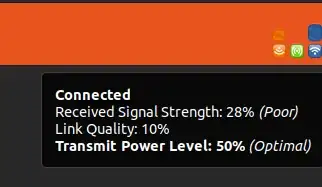Bluetooth signal when earphones are kept 100-200 cm away from my laptop