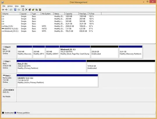 Disk Management screenshot