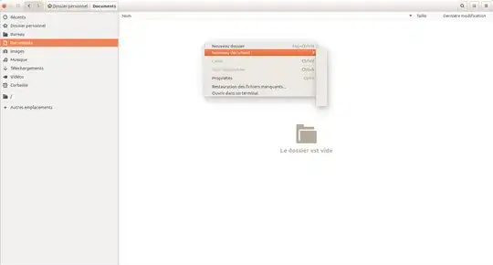 try to create new document