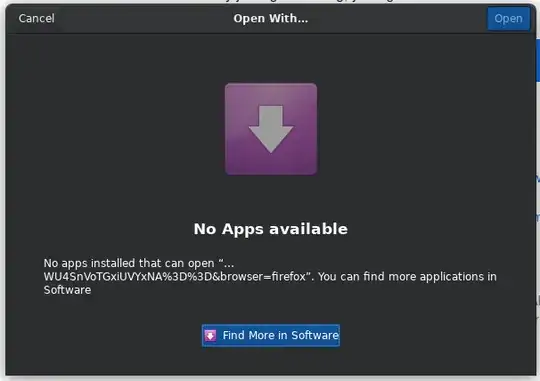my screenshot of the error dialog