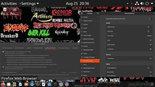 Screenshot showing top ribbon