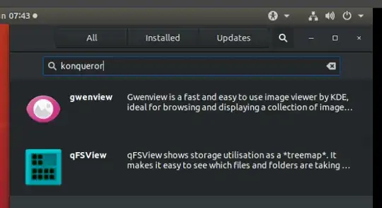 konqueror missing in Ubuntu