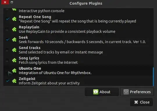 Disabling Ubuntu One Music plugin