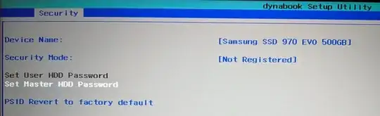 Security tab > Samsung ..